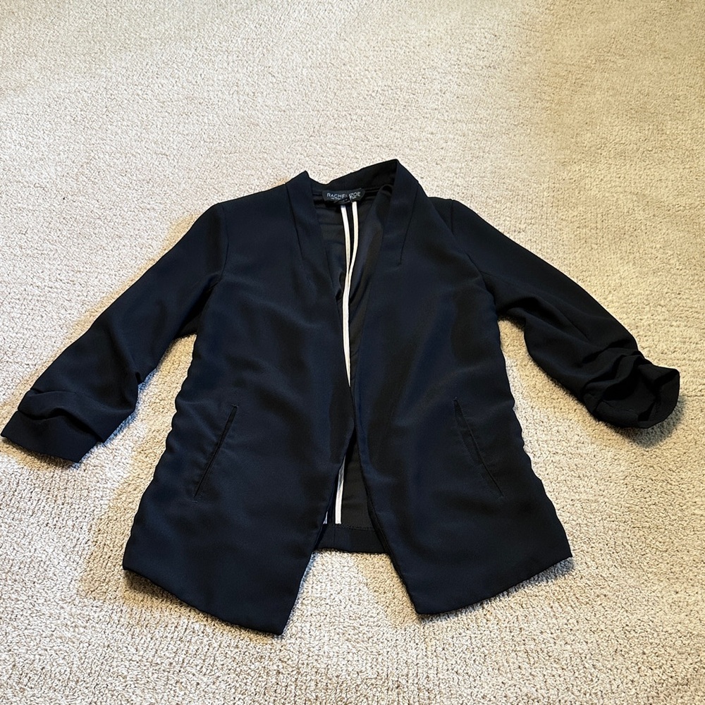 3/4 sleeve blazer